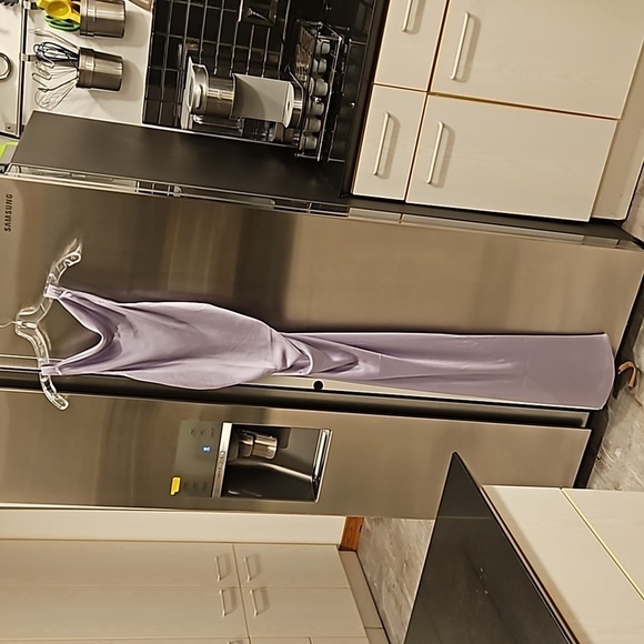 💕REFORMATION💕 Casette Silk Dress ~ Aura Lavender 10 NWT - Picture 8 of 15